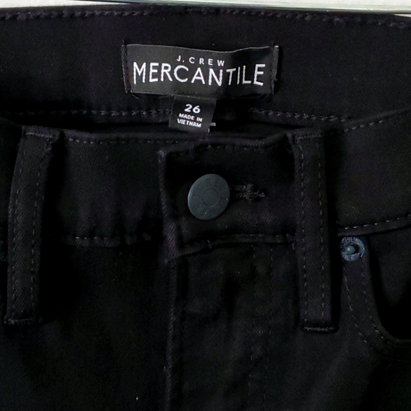 Black High-rise Skinny Jeans - Picture 1 of 6